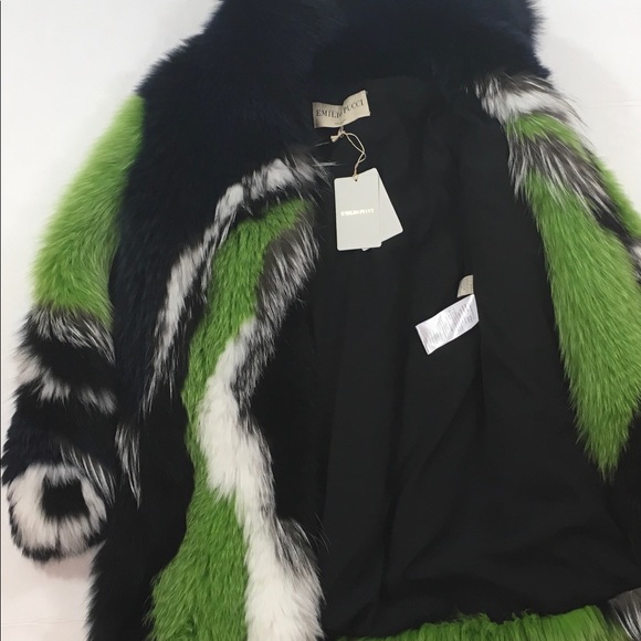 🔥SOLD🔥 Emilio Pucci Shadow Fox Coat - Picture 3 of 8